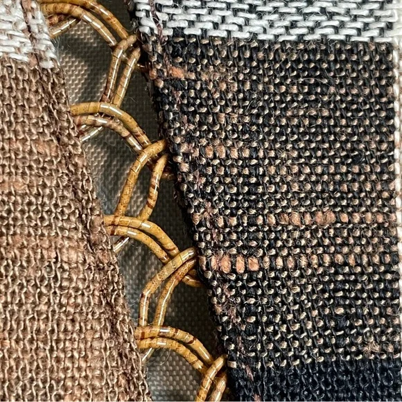 Linen Blend Plaid Jacket - Picture 8 of 14